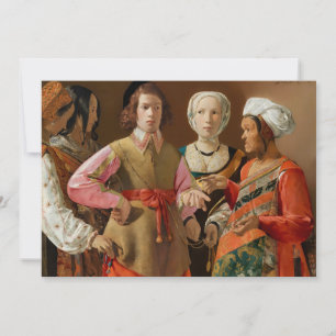 Georges de la Tour - The Fortune Teller Bedankkaart