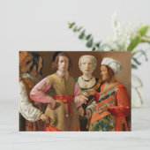 Georges de la Tour - The Fortune Teller Bedankkaart (Staand voorkant)