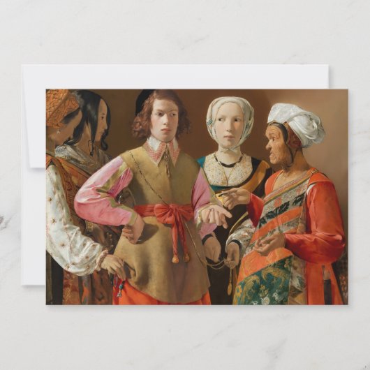 Georges de la Tour - The Fortune Teller Kaart (Voorkant)