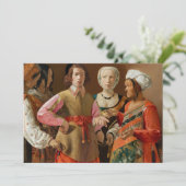 Georges de la Tour - The Fortune Teller Kaart (Staand voorkant)