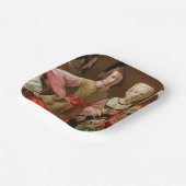 Georges de la Tour - The Fortune Teller Papieren Bordje (Gebogen)