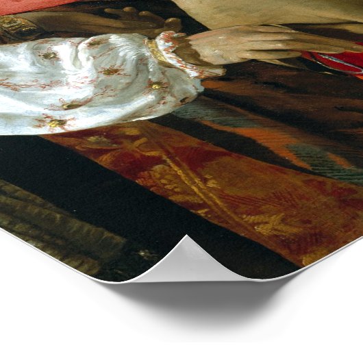 Georges de La Tour the Fortune-Teller Poster (Hoek)