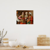 Georges de la Tour - The Fortune Teller Poster (Keuken)