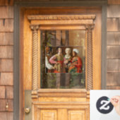 Georges de la Tour - The Fortune Teller Raamsticker (Huis Deur)