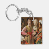 Georges de la Tour - The Fortune Teller Sleutelhanger (Voorkant Links)