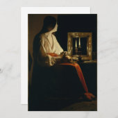 Georges de La Tour - The Penitent Magdalen Kaart (Voorkant / Achterkant)