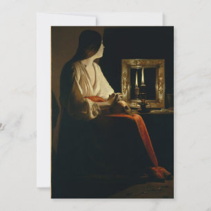 Georges de La Tour - The Penitent Magdalen Kaart