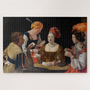 Georges de la Tour - Valsspeler met ruitenaas Legpuzzel
