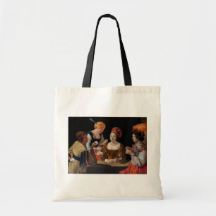Georges de la Tour - Valsspeler met ruitenaas Tote Bag