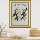 Georges Goursat ~ Paris Belle Époque ~1913 ~ Post Poster (Keuken)
