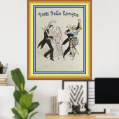 Georges Goursat ~ Paris Belle Époque ~1913 ~ Post Poster (Thuiskantoor)