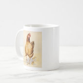 George's Hen en haar Chicks 2007 Koffiemok (Voorkant links)