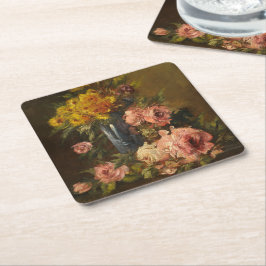 Georges Jeannin  bloem Kartonnen Onderzetters