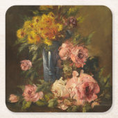 Georges Jeannin  bloem Kartonnen Onderzetters (Voorkant)