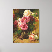Georges Jeannin  Rozen Canvas Afdruk (Voorkant)