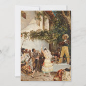 Georges Jules Victor Clairin - De Spaanse dansers Kaart (Voorkant)