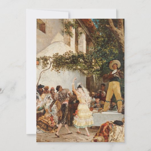 Georges Jules Victor Clairin - De Spaanse dansers Kaart (Voorkant)