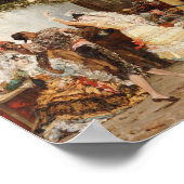 Georges Jules Victor Clairin - De Spaanse dansers Poster (Hoek)