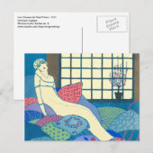 Georges Lepape  Art Deco Mode Les Choses Briefkaart (Voorkant / Achterkant)