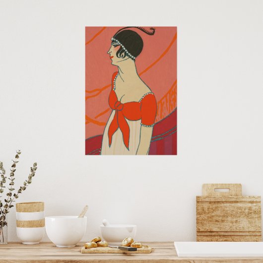 GEORGES LEPAPE POSTER (Keuken)