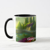 George's Morning Tea Gepersonaliseerd Mok (Links)