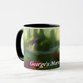 George's Morning Tea Gepersonaliseerd Mok (Voorkant links)