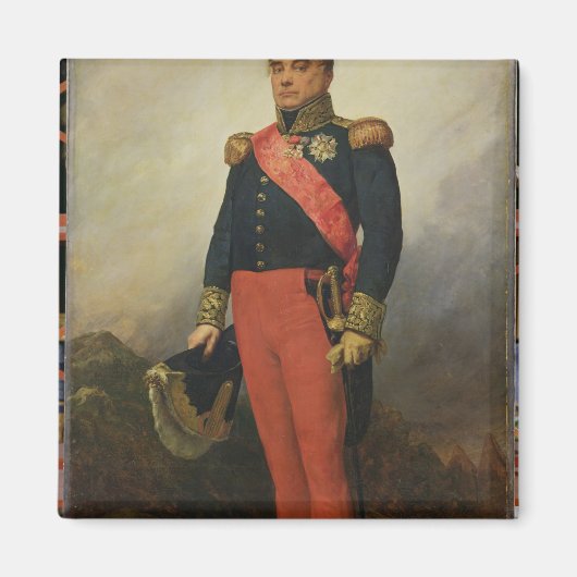 Georges Mouton Count of Lobau, 1835 Magneet (Voorkant)