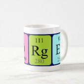 Georges periodieke table name mok (Voorkant rechts)