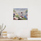 Georges Pierre Seurat | Bathers at Asni � res, 188 Poster (Keuken)
