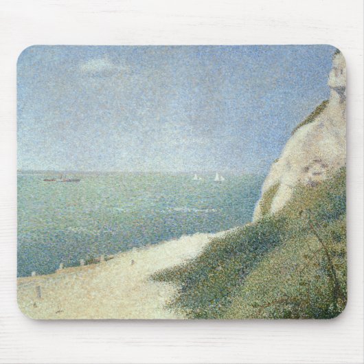 Georges Pierre Seurat | Beach at Bas Butin, Honfle Muismat (Voorkant)