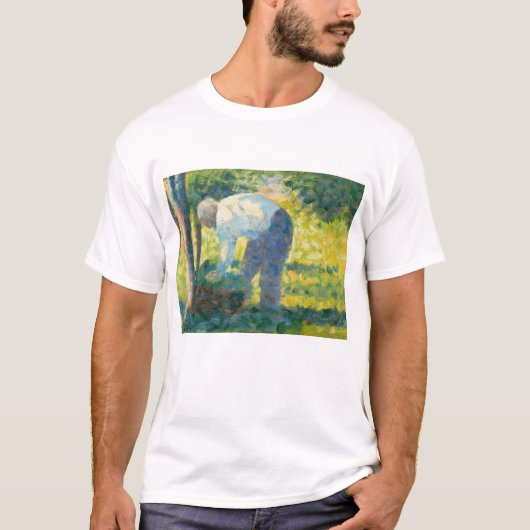 Georges Pierre Seurat | Gardener T-shirt (Voorkant)
