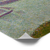 Georges Pierre Seurat | Harbour te Port-en-Bessin Poster (Hoek)