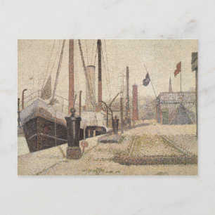 Georges Pierre Seurat La Maria te Honfleur, 1886 Briefkaart