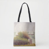 Georges Pierre Seurat | La Rade de Grandcamp Tote Bag (Voorkant)