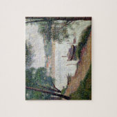 Georges Pierre Seurat | Landschap met een boa Legpuzzel (Verticaal)