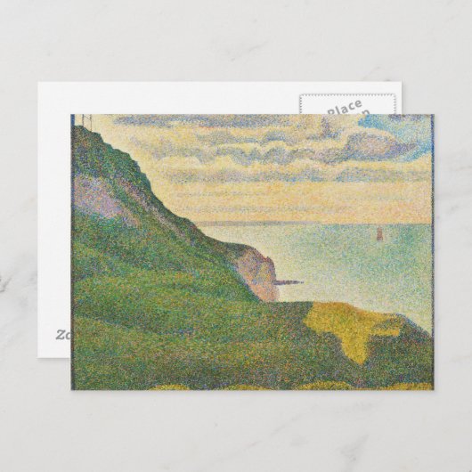 Georges Pierre Seurat | Saap in Port-en-Bessin Briefkaart (Voorkant / Achterkant)