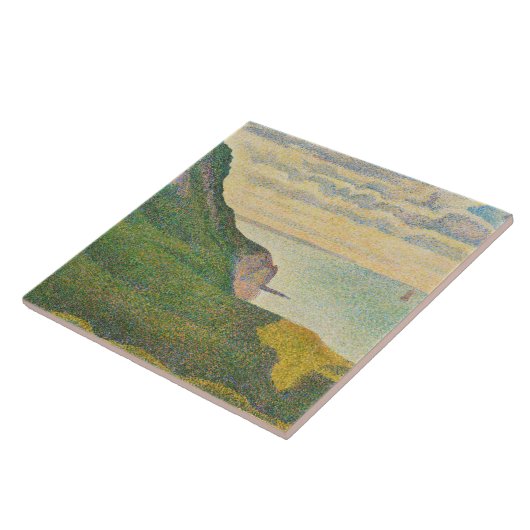 Georges Pierre Seurat | Saap in Port-en-Bessin Tegeltje (Zijkant)