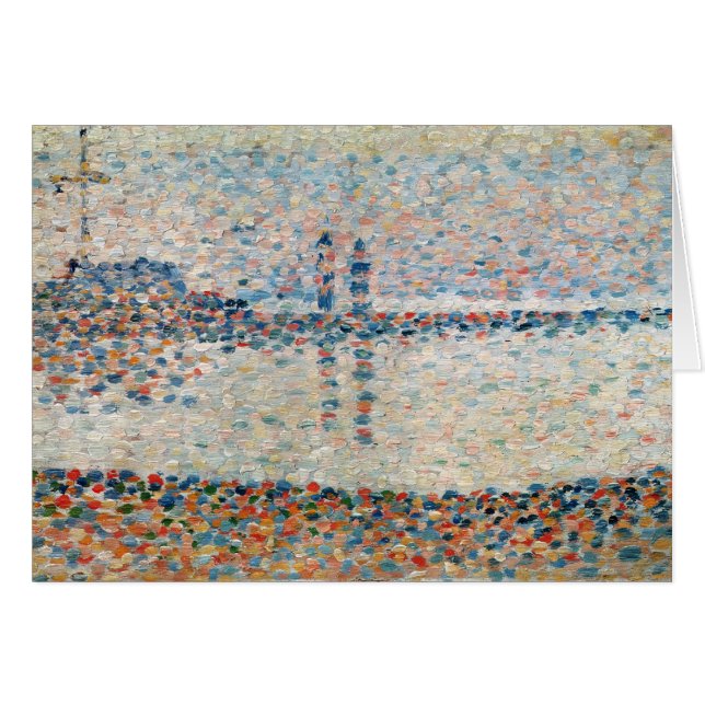 Georges Pierre Seurat | Studie naar het Kanaal bij (Voorkant Horizontaal)