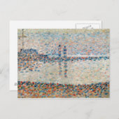 Georges Pierre Seurat | Studie naar het Kanaal bij Briefkaart (Voorkant / Achterkant)
