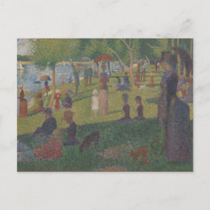 Georges Pierre Seurat Studie voor een zondag op Briefkaart