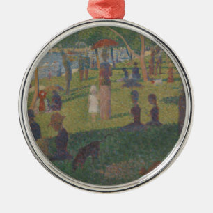 Georges Pierre Seurat Studie voor een Zondag op Metalen Ornament