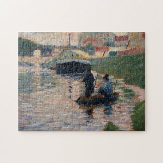 Georges Pierre Seurat | Uitzicht van de Seine Legpuzzel (Horizontaal)