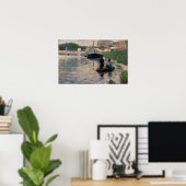Georges Pierre Seurat | Uitzicht van de Seine Poster (Thuiskantoor)