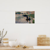 Georges Pierre Seurat | Uitzicht van de Seine Poster (Keuken)