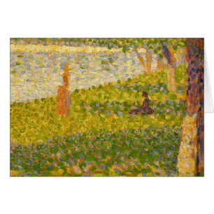 Georges Pierre Seurat Vrouwen op de rivieroever,