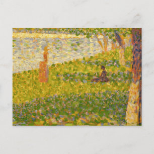 Georges Pierre Seurat Vrouwen op de rivieroever, Briefkaart