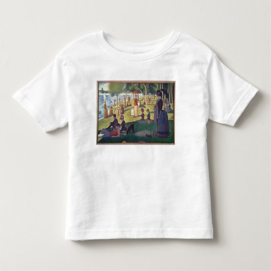 Georges Pierre Seurat | zondagmiddag op het Is Kinder Shirts (Voorkant)
