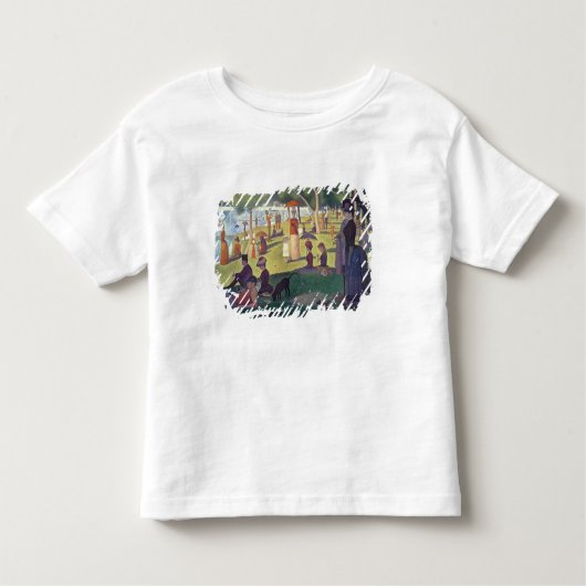 Georges Pierre Seurat | zondagmiddag op het Is Kinder Shirts (Voorkant)