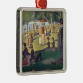 Georges Pierre Seurat | zondagmiddag op het Is Metalen Ornament (Rechts)