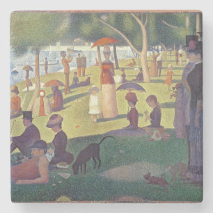 Georges Pierre Seurat   zondagmiddag op het Is Stenen Onderzetter